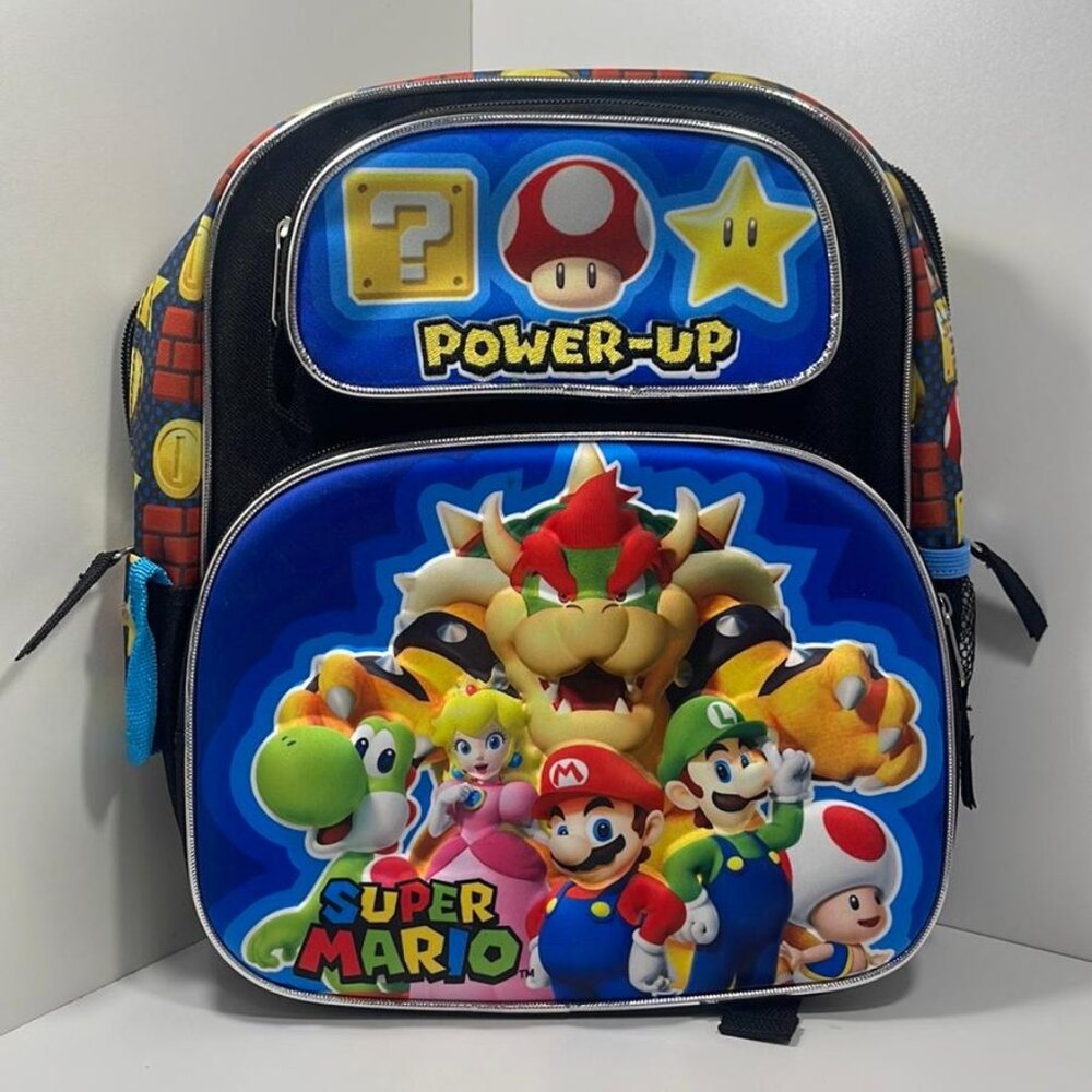 SUPER MARIO 12” 3D BACKPACK